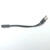 Переходник на 2 x Jack 3.5mm 3 pin для навушников Logitech G332 Black (Оригинал с разборки) (БУ)