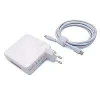 Блок живлення Apple MacBook 96W A2166 (MX0J2ZM/A) Type-C (USB-C) + EU вилка ()