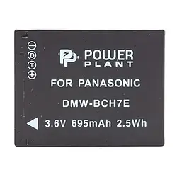 Акумулятор для фотоапарата PowerPlant Panasonic DMW-BCH7E Black 695mAh