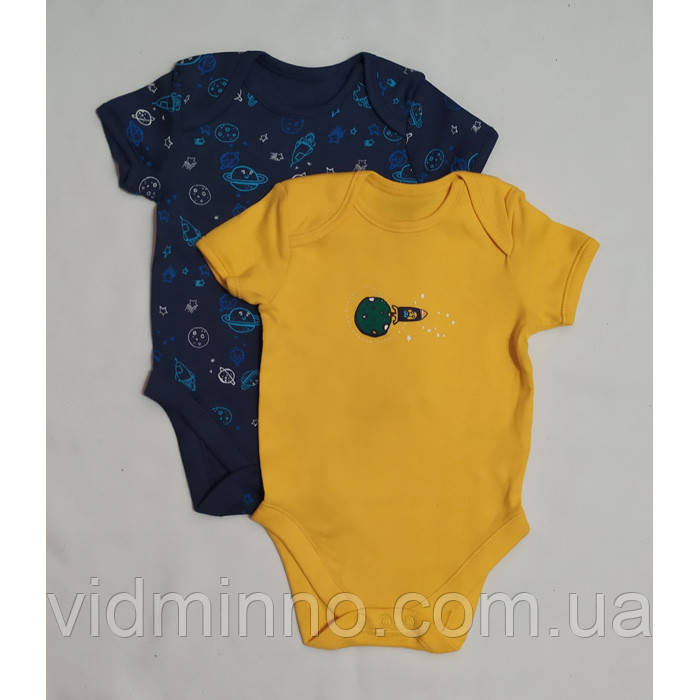 Набір боді Космос George на хлопчика 6-9 місяців - р. 68/74 /81512/