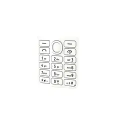 Клавіатура Nokia 206 White (Original)