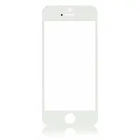 Скло дисплея Apple iPhone 5 White