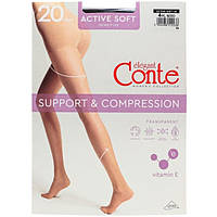 Колготки Conte Elegant Active Soft 20 Den Nero, 4 размер