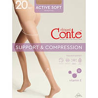 Колготки Conte Elegant Active Soft 20 Den Natural, 5 размер