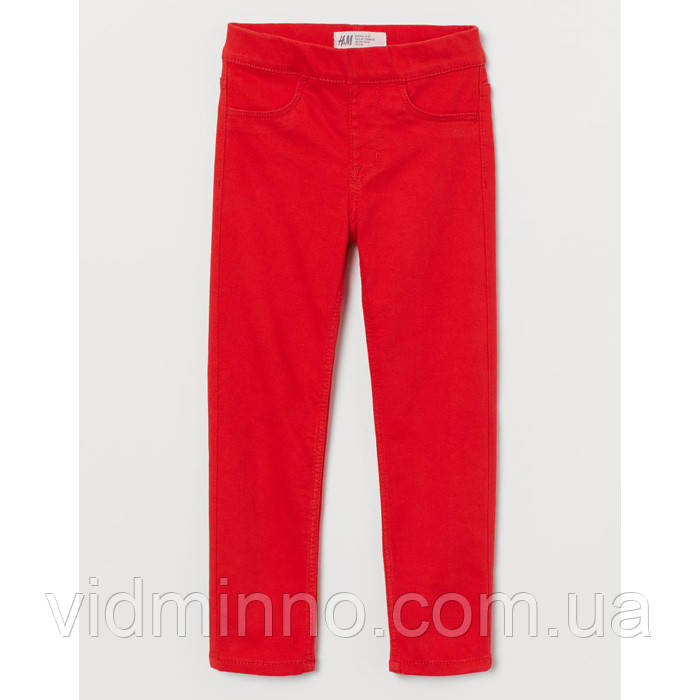 Дитячі однотонні штани трегінси H&M на дівчинку H&M р.128 - 7-8 років /50885/