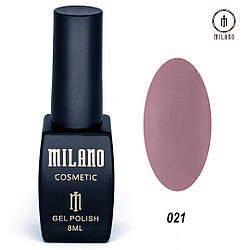 Гель-лак Milano 8 мл, No 021