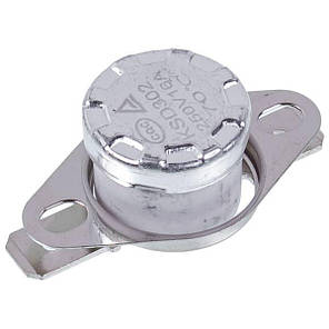 Термостат для конвекторного обігрівача KSD302 250V 16A 70°C, фото 1