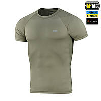 M-Tac мужская тактическая футболка хаки летняя армейская легкая футболка Ultra Light Polartec Tan