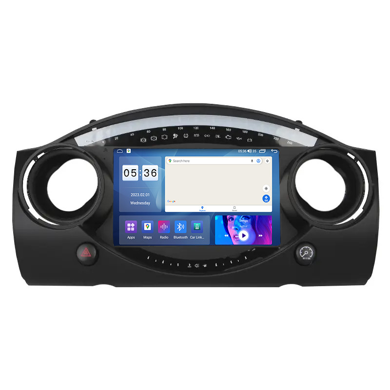 Штатна магнітола Lesko для MINI Hatch I (R50) 2000-2006 екран 9" 2/32 Gb CarPlay 4G Wi-Fi GPS Prime 2 шт.