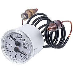 Термоманометр 0-4 бар 0-120 °C для газового котла Viessmann 7825530