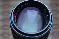 Об'єктив Carl Zeiss Sonnar 135 mm 2.8 пересажений Leitax на Canon EF