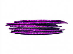 Цукрова стрічка для декору нігтів — Фіолетова 2 мм