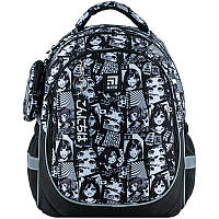 Рюкзак шкільний Kite Education Anime 38x28x16 см ,18 л чорний (K24-700M-5)