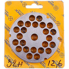 Решітка для м'ясорубки Lame Italia PF32H126SM 12,6mm D=100mm (з 4-ма пазами) Hobart 32