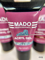 Полігель Mado Acryl Gel No19, 30 мл із шимером