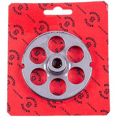 Решітка для м'ясорубки Lame Italia 100295 20mm D=82mm (з центром та двома пазами) Enterpise 22 (PF2220CM)