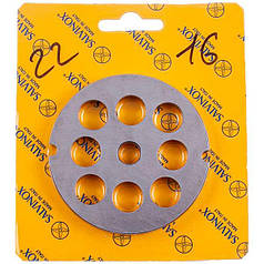 Решітка для м'ясорубки Lame Italia 103135 16mm D=82mm (з центром та пазом) Enterpise 22