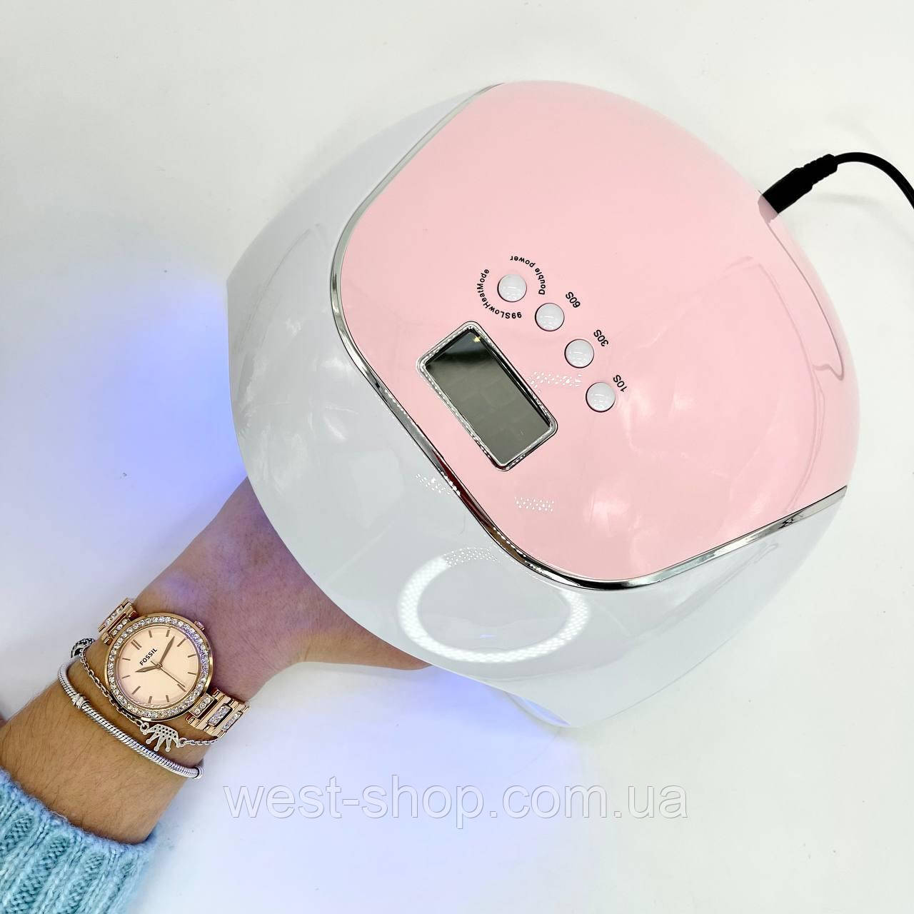 Лампа SUN BQ-V5 MACAROON PINK, 120 Ватт UV/LED