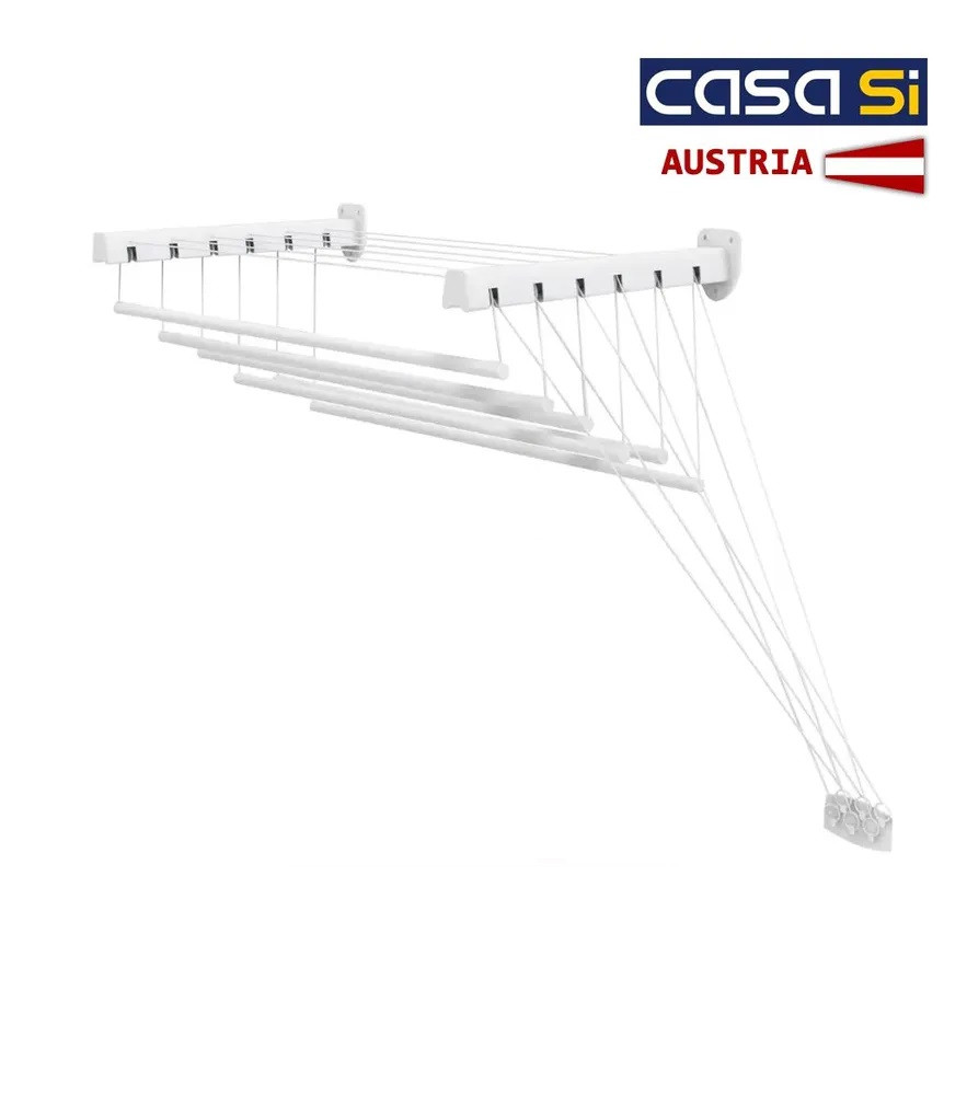Сушарка для білизни настінно-стельова Casa Si Pick Up 180 White (CS42274X06)