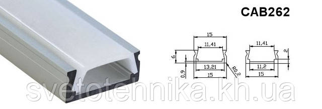 Алюминиевый профиль для светодиодных лент Feron CAB262 - фото 1 - id-p27712215