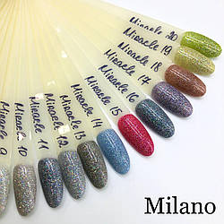 АКЦІЯ!!!! Гель-лак Milano Miracle 4+1= 5 шт