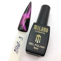 Гель-лак Milano Cat Eye 24D 8 мл, №03