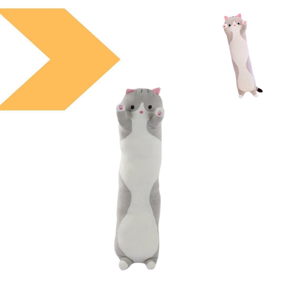 М'ягка іграшка Кот-обнімашка 130см XPRO рожевий (43485-_500), фото 1