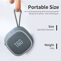 Bluetooth-колонка TG659, з функцією speakerphone, радіо, black, фото 5