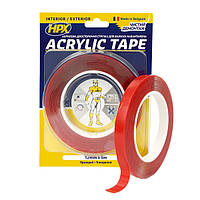 Двухсторонняя лента HPX ACRYLIC TAPE, 12мм x 5м, прозрачная