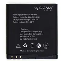 Аккумулятор к телефону (запчасти) Sigma Comfort 50 Shell DUO Menol 800 mah Original