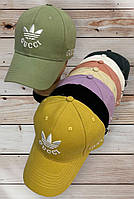 Молодіжна кепка демісезонна ADIDAS+GUCCI котон розмір 56-59, кольору міксом