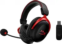 Навушники HyperX Cloud II Wireless Black-red (HHSC2X-BA-RD/G/4P5K4AA)