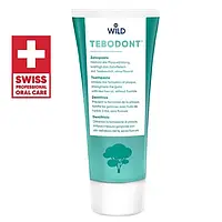 Зубна паста Dr. Wild Tebodont з олією чайного дерева 75 мл |Швейцарія преміум догляд, Без фтору