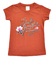 Футболки для дівчаток, вибір кольорів (5-8 років) Туреччина оптом купити від складу 7 км Одеса