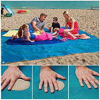 Килимок для пляжу Антипесок 200*150 см / Пляжне покривало / Пляжна підстилка