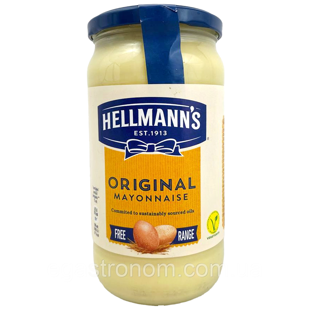 Майонез оригінал Хеллманс Hellmann's Original 500g 12шт/ящ (Код: 00-00016003), фото 1