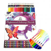 Набор карандашей цветных 48 шт Vincis Secret / Карандаши для рисования разноцветные