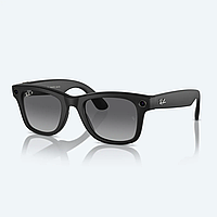 Смарт - окуляри Ray-Ban | Meta Wayfarer (Large) - Matte Black / Polarized Gradient Graphite