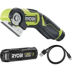 Ryobi Різак RCT4-120G акумуляторний, 4В USBLIthium, АКБ 1х2Аг