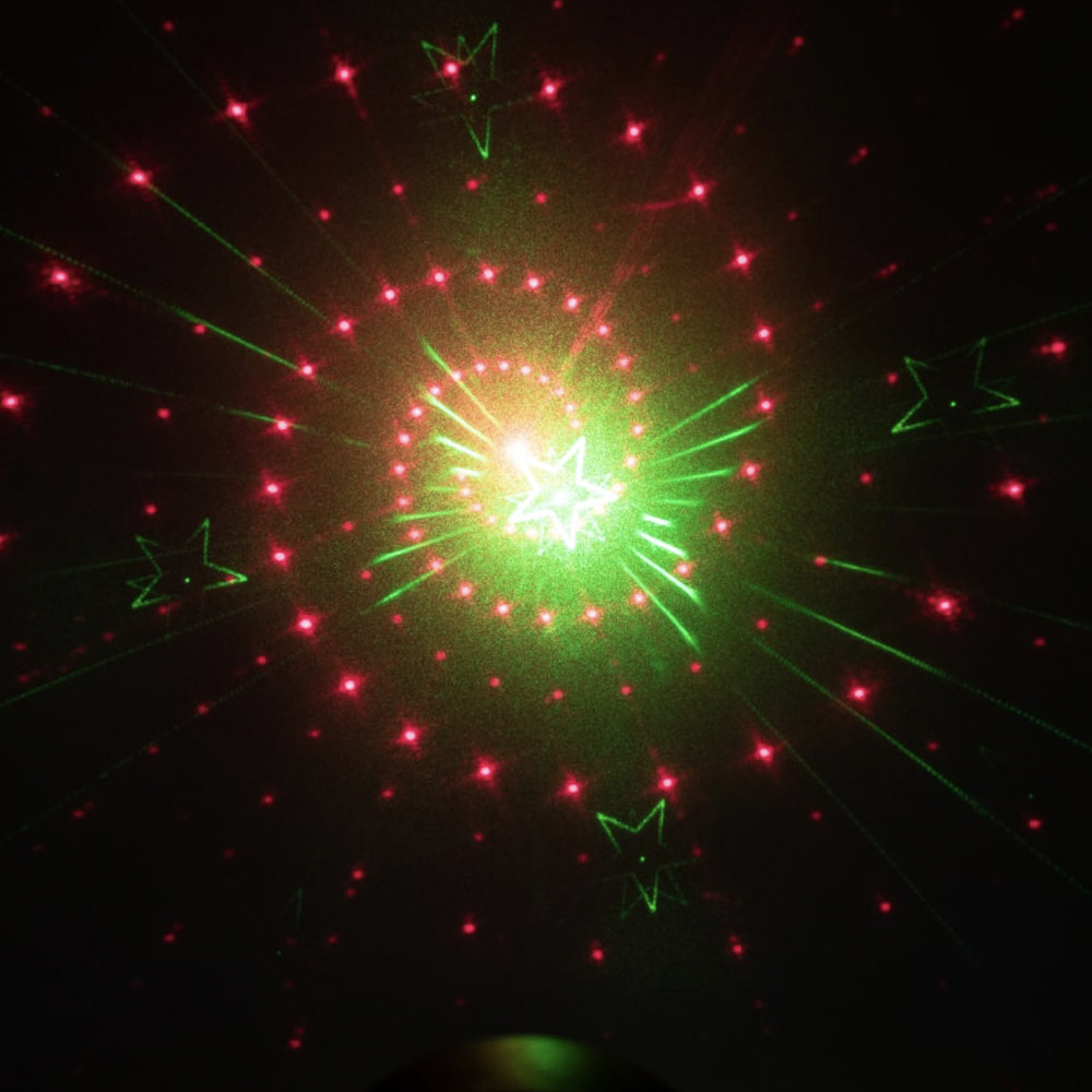 Лазерный проектор уличный Star Shower Motion / Новогодняя подсветка для дома - фото 9 - id-p2118373932