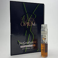 Пробник Yves Saint Laurent YSL Black Opium EDP Illicit Green 1.2мл Ив Сен Сент Лоран Блек Опиум Оригинал