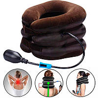 Ортопедический надувной воротник от остеохондроза TING PAI / Надувная подушка для шеи ортопедический воротник