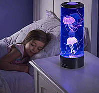 Лампа, Ночник со светодиодными медузами LED Jellyfish Mood Lamp (777)