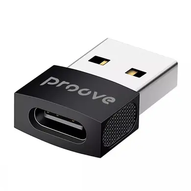 Перехідник OTG Proove Extension USB to Type-C black