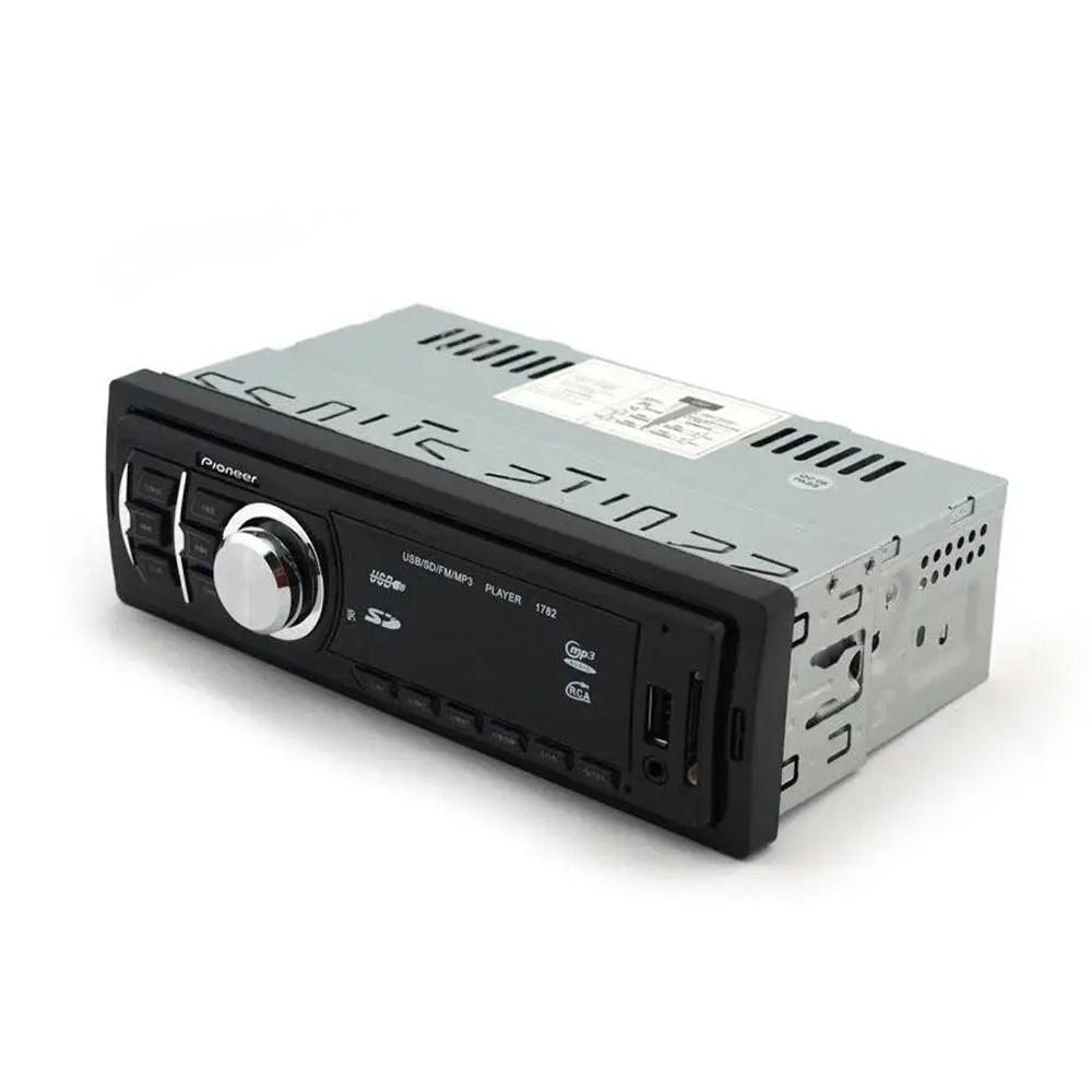 Автомагнитола 1DIN MP3 1782BT (1USB, 2USB-зарядка, TF card, bluetooth) с пультом дистанционного использования - фото 2 - id-p2118386233