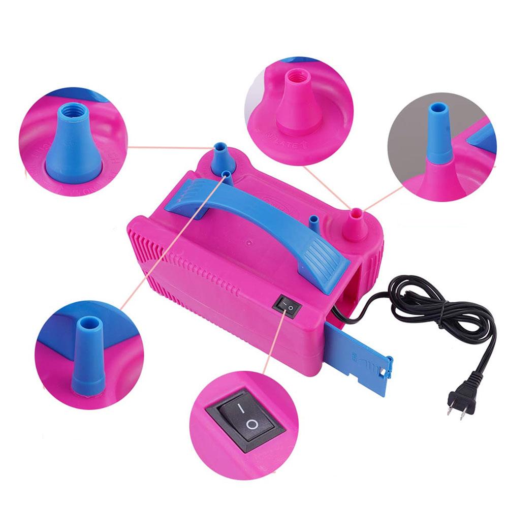 Компрессор насос для надува воздушных шариков Розовый Electric Balloon Pump / Электрический насос для шаров - фото 6 - id-p2118391701