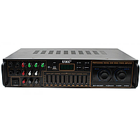 Усилитель звука AMP AV 663 BT AC/DC 12V с Караоке / Усилители