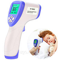 Бесконтактный термометр инфракрасный на батарейках IT / Электронный детский градусник