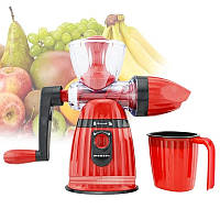 Соковыжималка ручная Hand Juicer Ice Cream для овощей и фруктов - 27х14см.