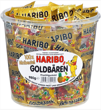 Жуйки Haribo Goldbaren 10g